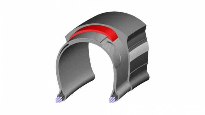 Външна гума RUBENA 37-622 / 700 x 35C; R21 - ELECTRON ; black ; Classic ; E-Bike ANTIPUNCTURE SYSTEM (E-APS)+REFLEX (RS) - Image 4