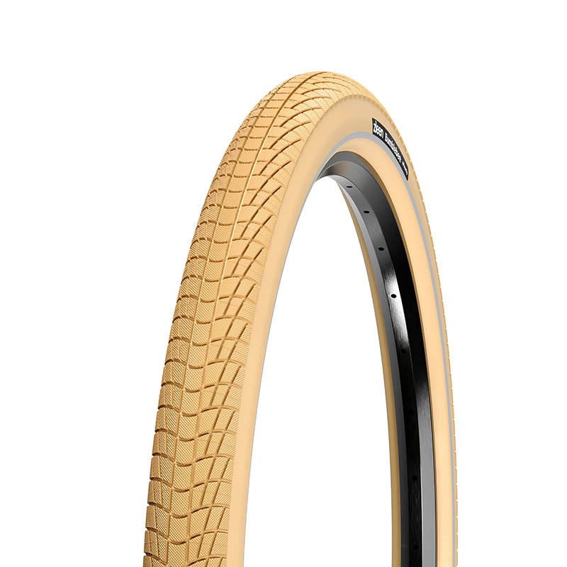 City_Tour ZLEEN BUMBLEBEE eReady CREAM- web Външна гума Zleen Bumblebee eReady, 700 x 45C/47-622, cream, TPI 20, Puncture Protection, Reflex Stripe - Image 1